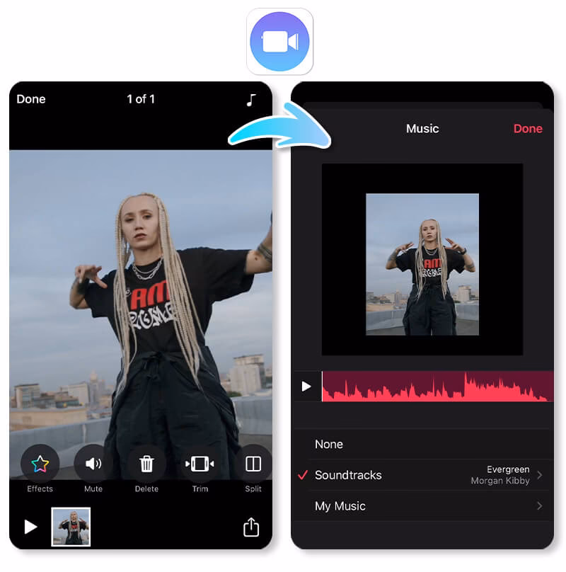 What is the best app to add music to videos?