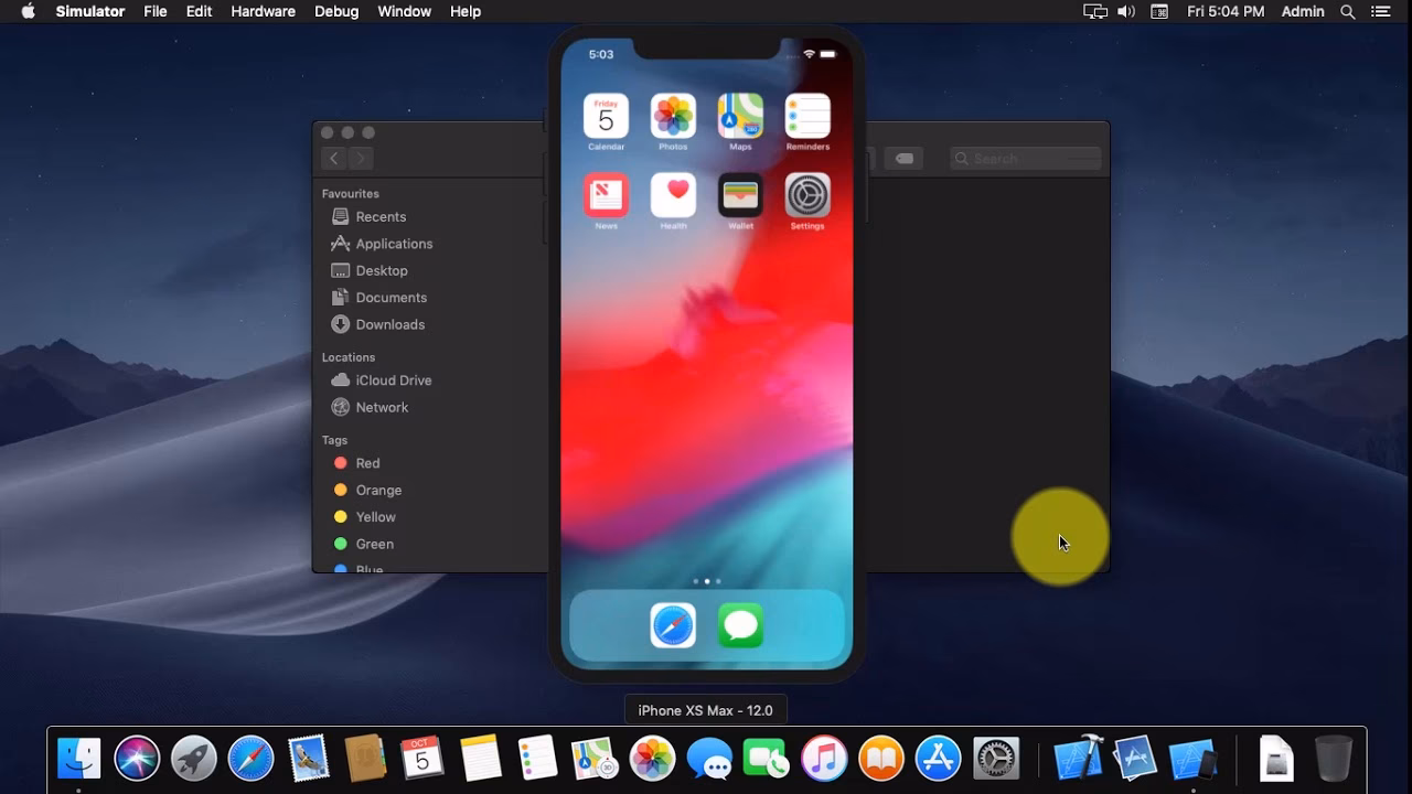 How to use Air iPhone emulator?