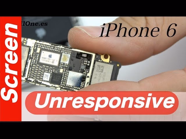Why is my iPhone 6 touch screen unresponsive?