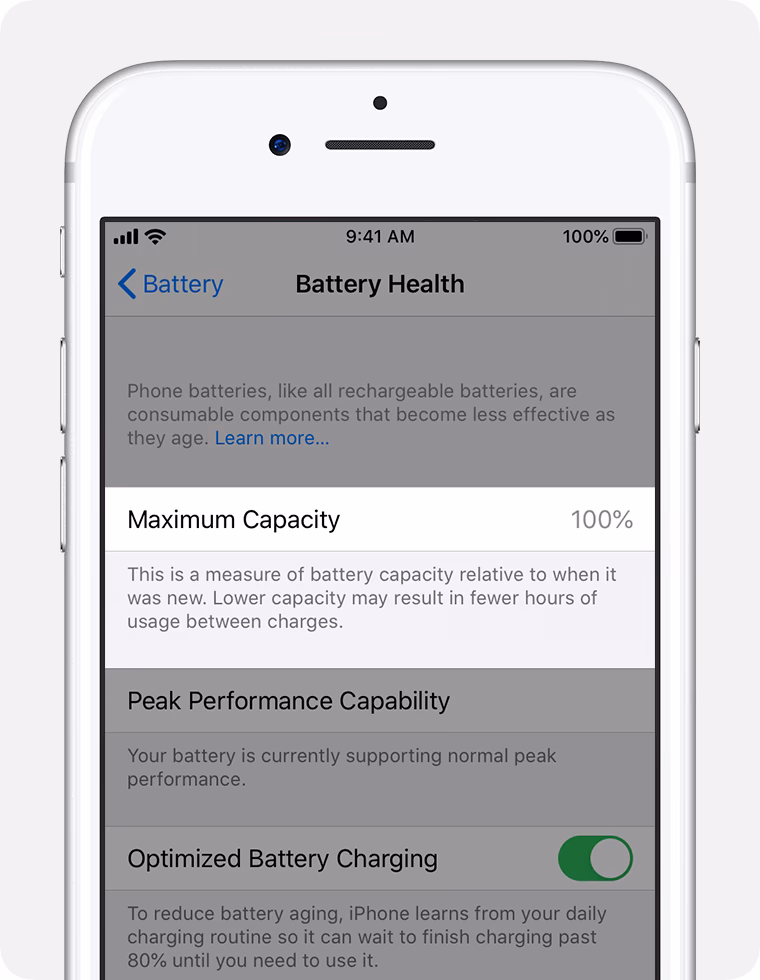 What is the battery capacity of Apple iPhone 6S?