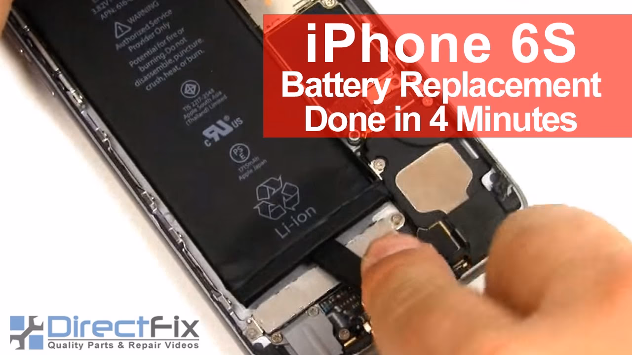 How much does iPhone 6S battery replacement cost?