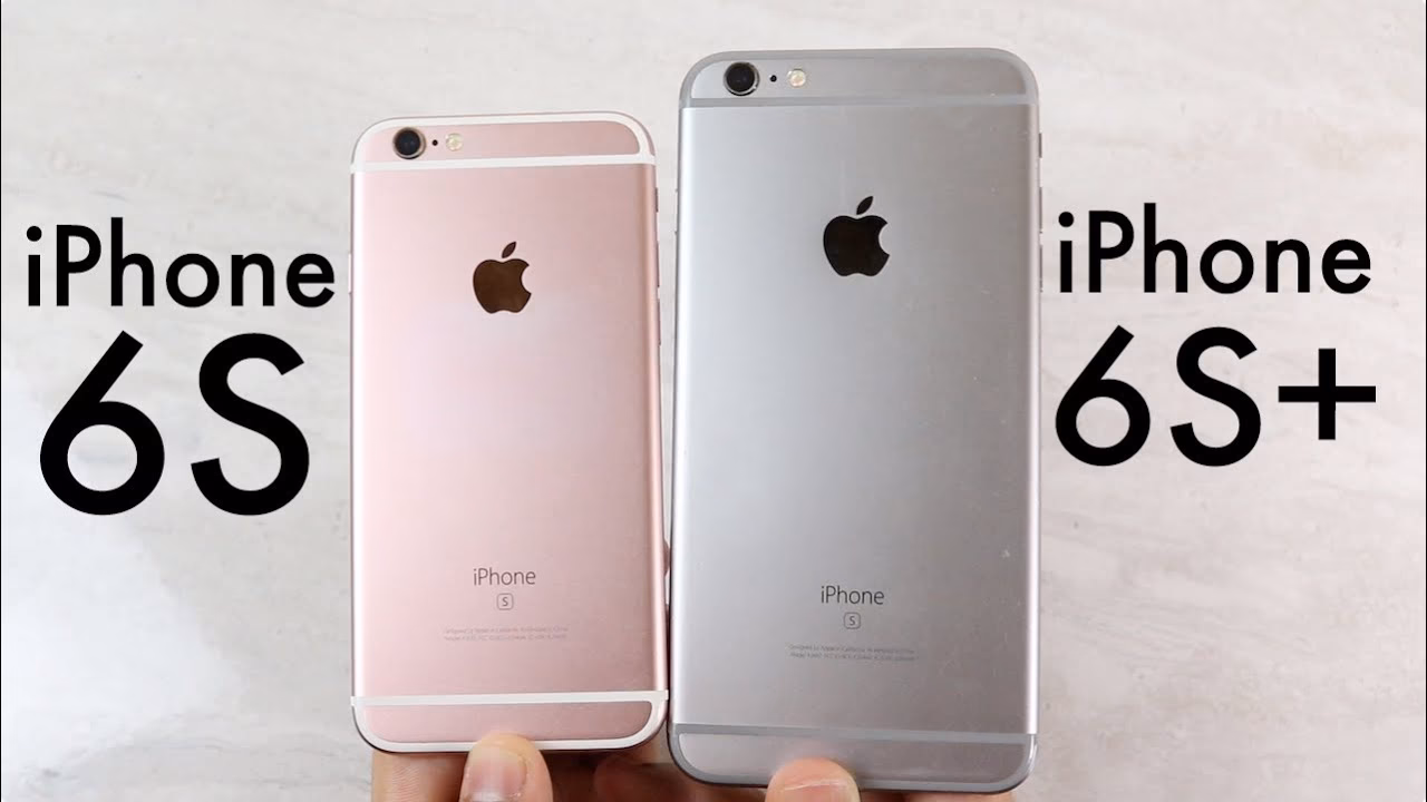 Are iPhone 6S and 6S Plus cameras the same?