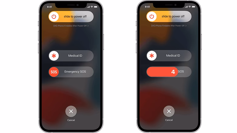 How do I auto call emergency services on my iPhone?