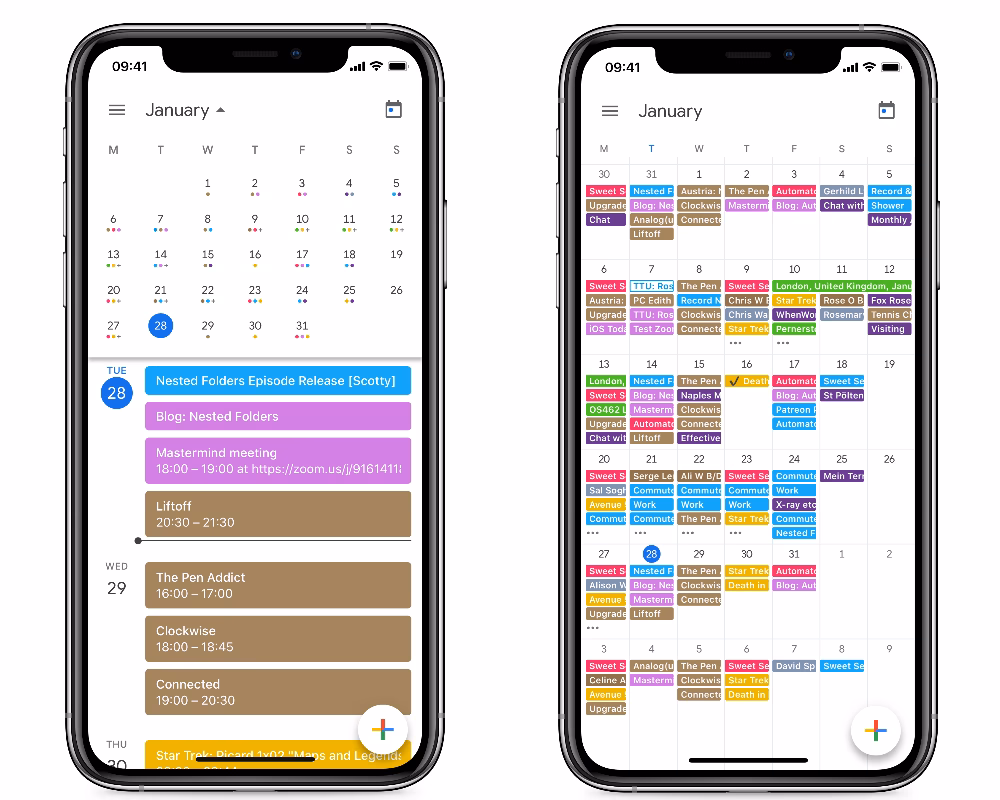 How do I add a calendar to my iPhone?