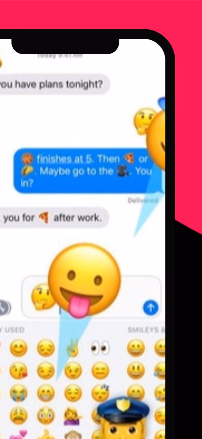 What is iOS emojis for Android app?