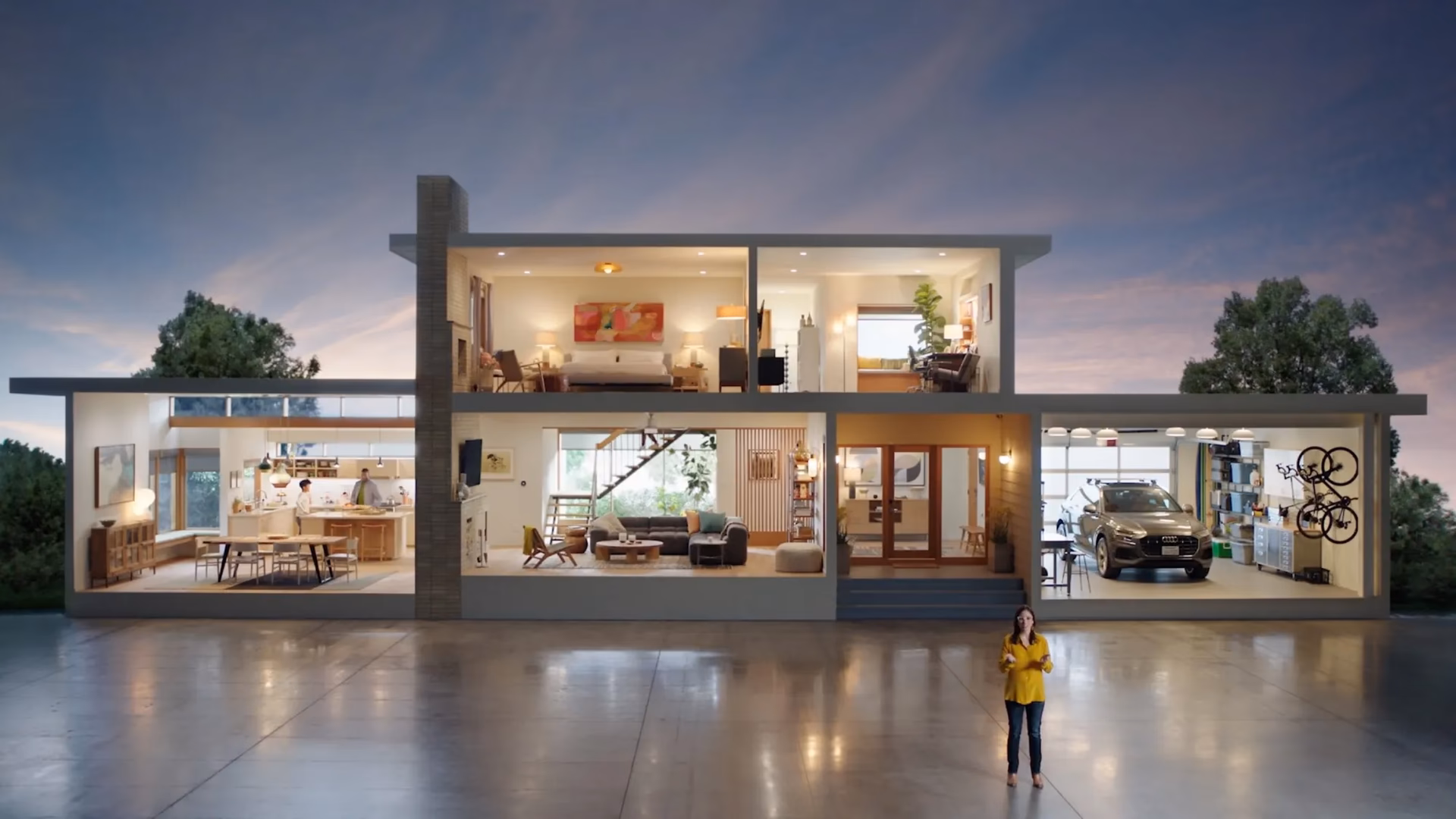 How does the Home app work?