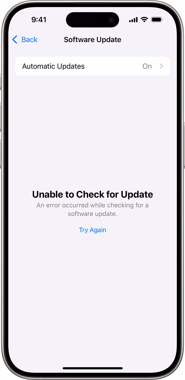 Why is my iPhone not updating to Ios 17?