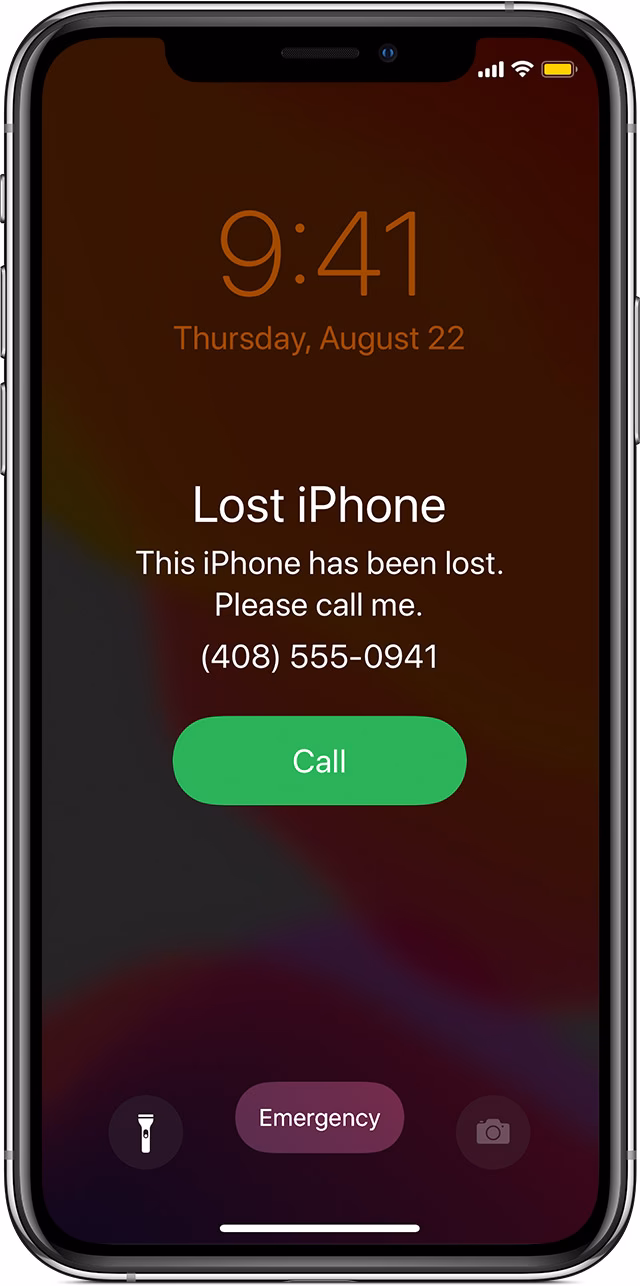 What is lost mode on iCloud?