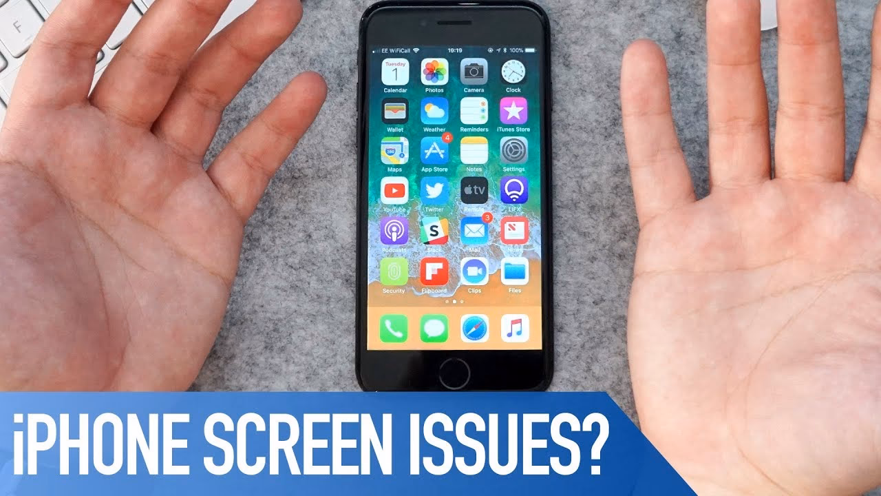 How do I Fix my iPhone touch screen not working?