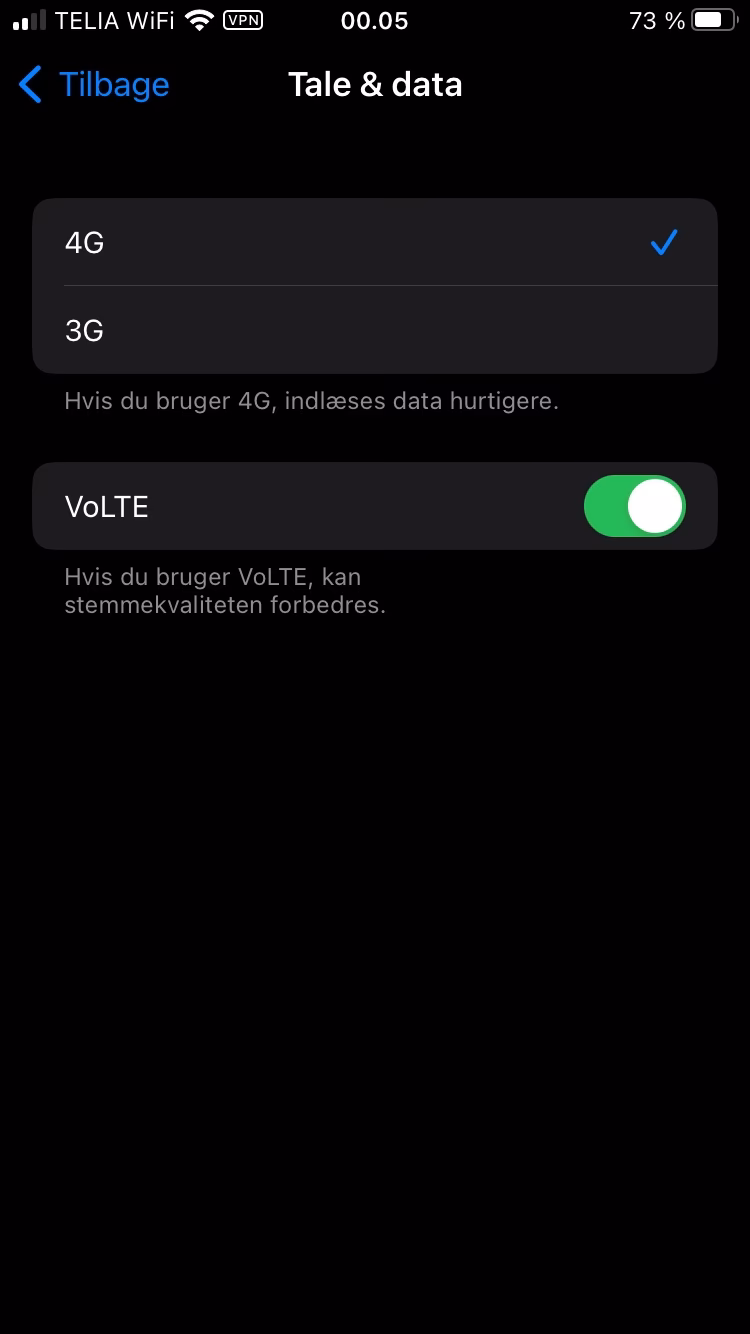 Do all iPhones support VoLTE?