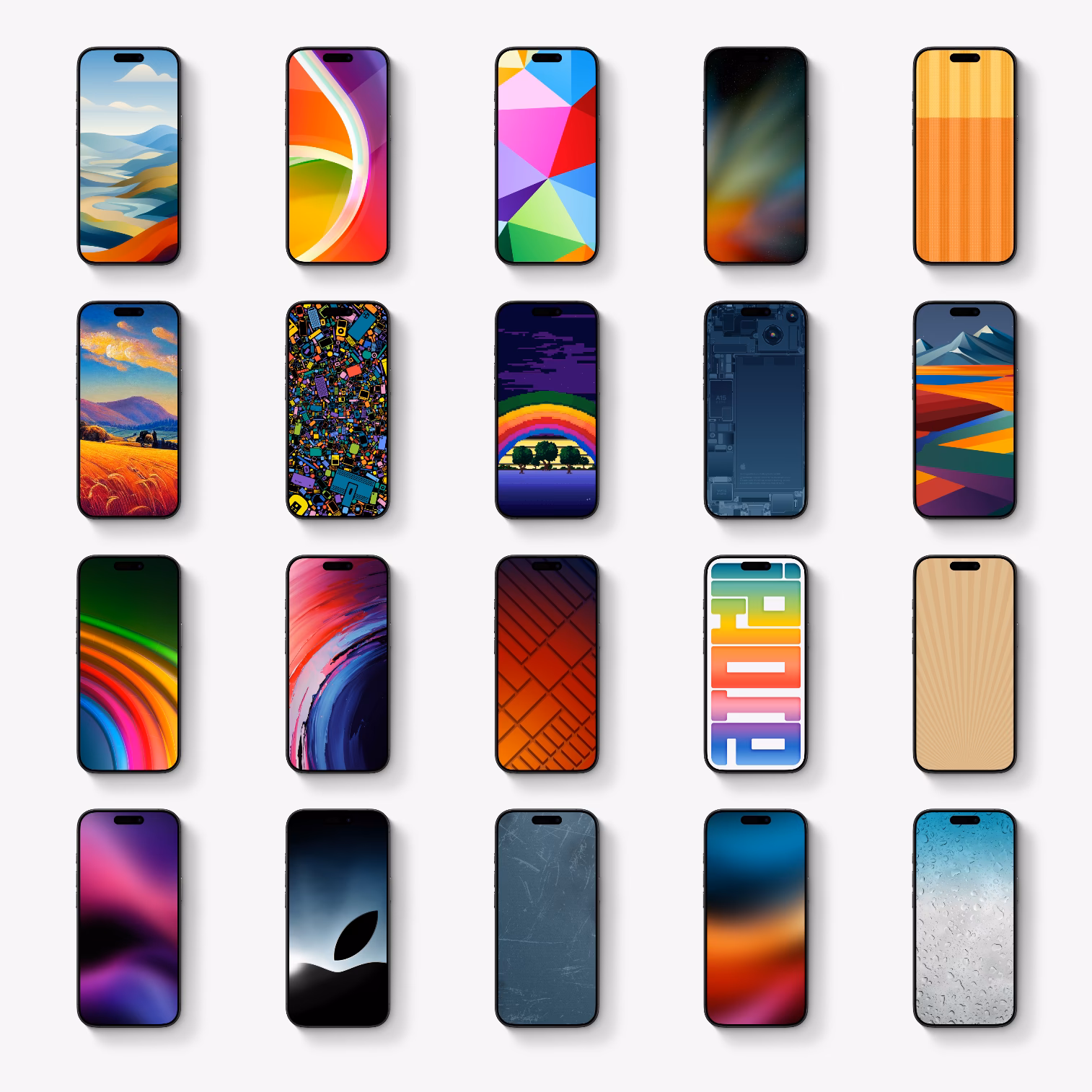 Are iPhone wallpapers good quality?