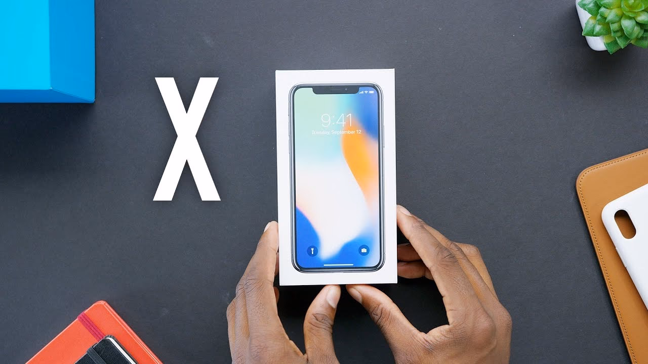 What is the most notable feature of the iPhone X?