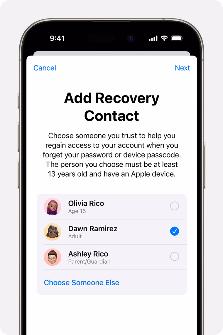 How to find missing contacts on iPhone?
