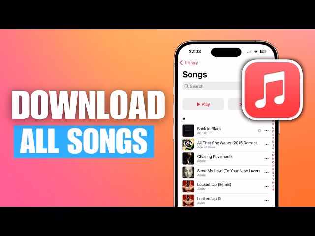 Can I download all Apple Music at a time?
