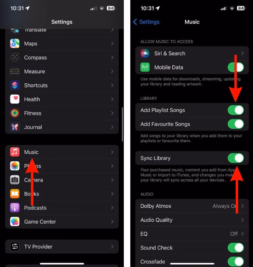 How to fix Apple Music not syncing?