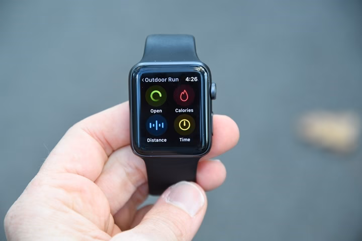 What is the range of Bluetooth and cellular connections on Apple Watch?