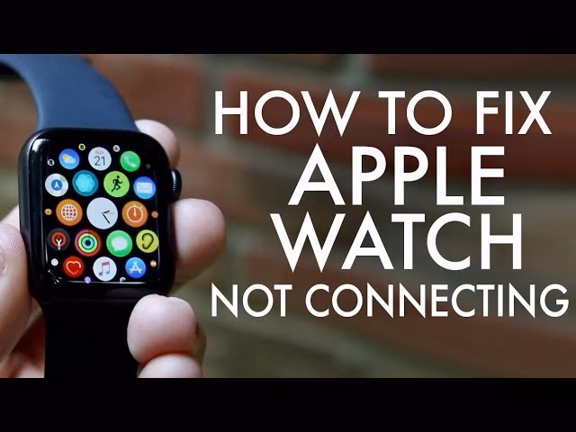 Why does my Apple Watch not sync with my iPhone?