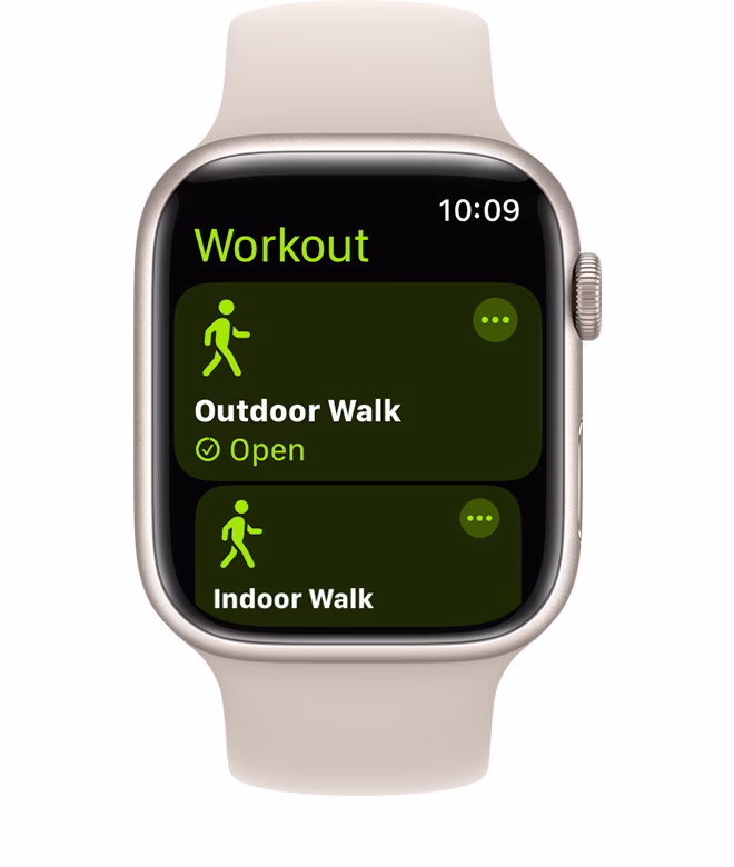 Can Apple Watch track outdoor workouts?