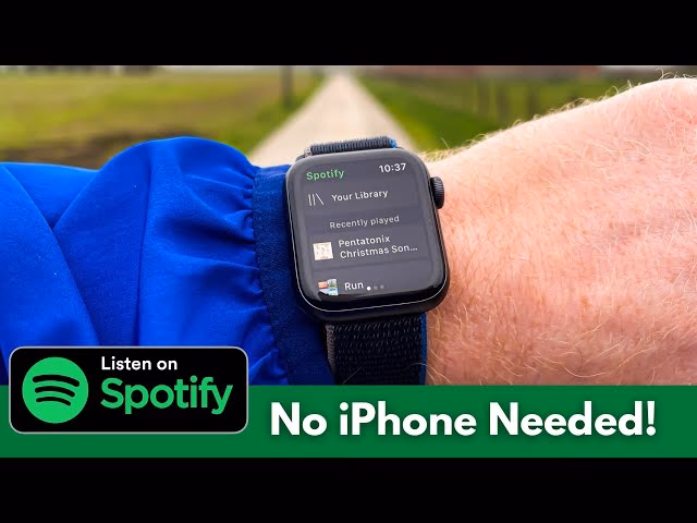 Can I stream Spotify & Apple Music on my Apple Watch?