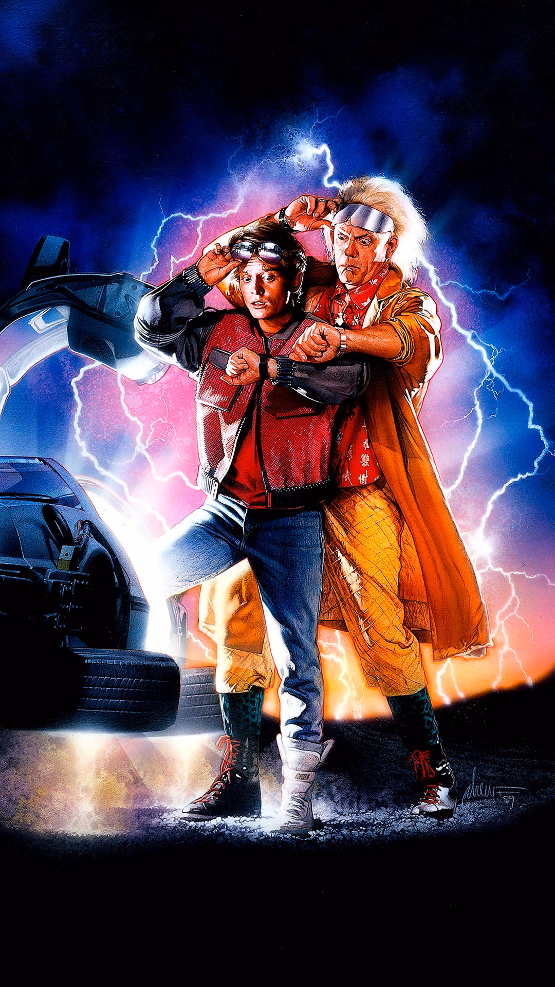 How many high resolution back to the future wallpapers are there?