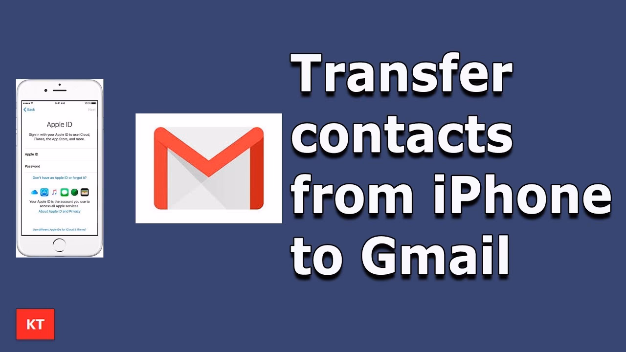 How to backup iPhone contacts to Gmail without iCloud?