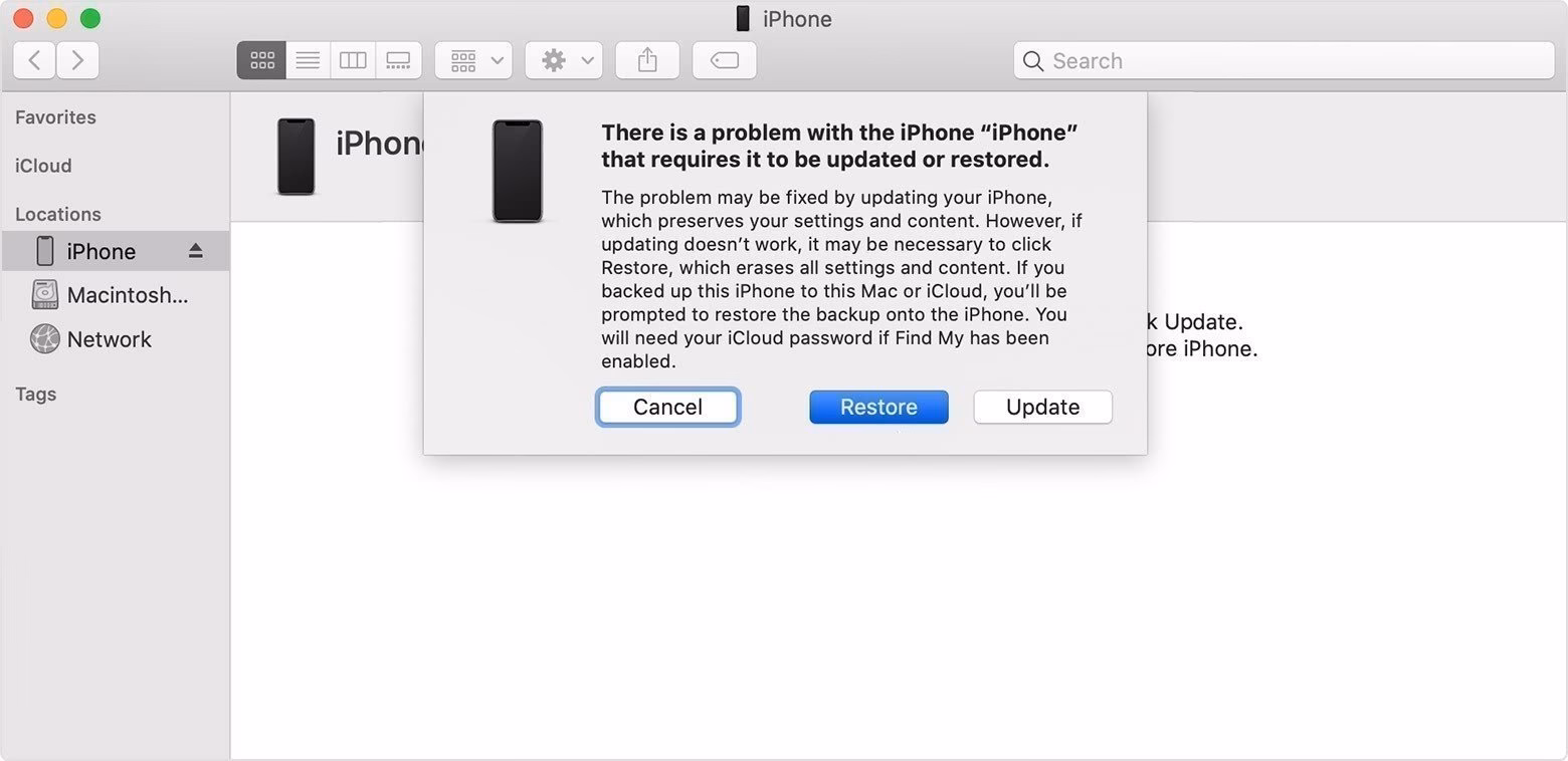 How do I get my iPhone out of recovery mode?