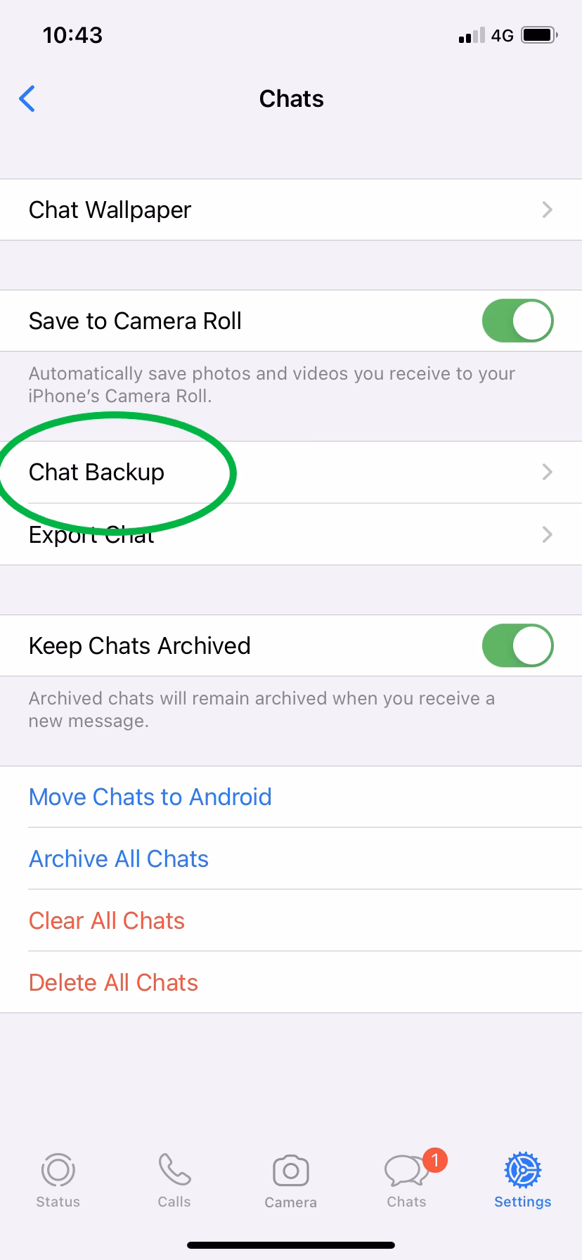 How to backup WhatsApp chat data on iPhone & iPad?