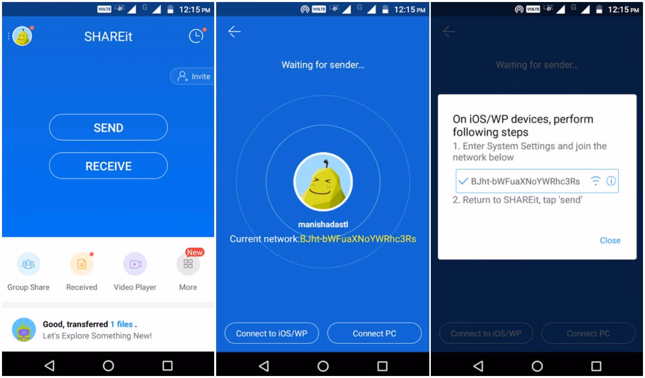 Kann man von Android auf iPhone übertragen?