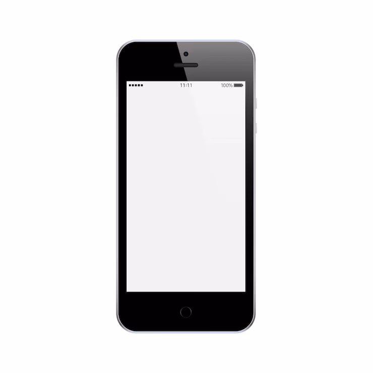 How do I recover my iPhone from a blank or black screen?