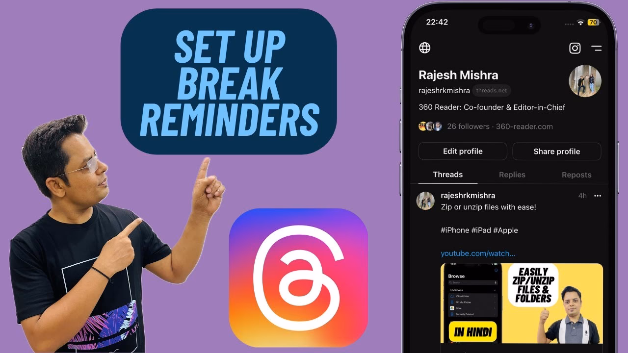 Is there a free iPhone reminder app for personal work?