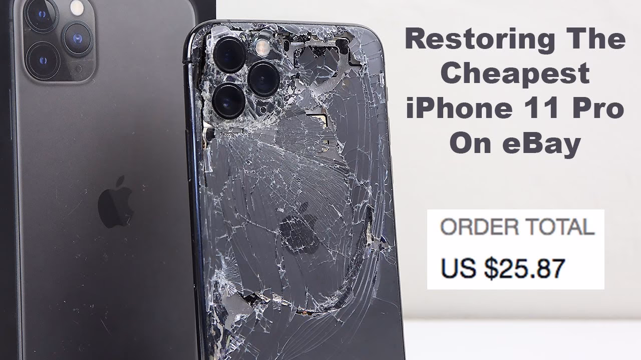 How do you fix a cracked iPhone screen?