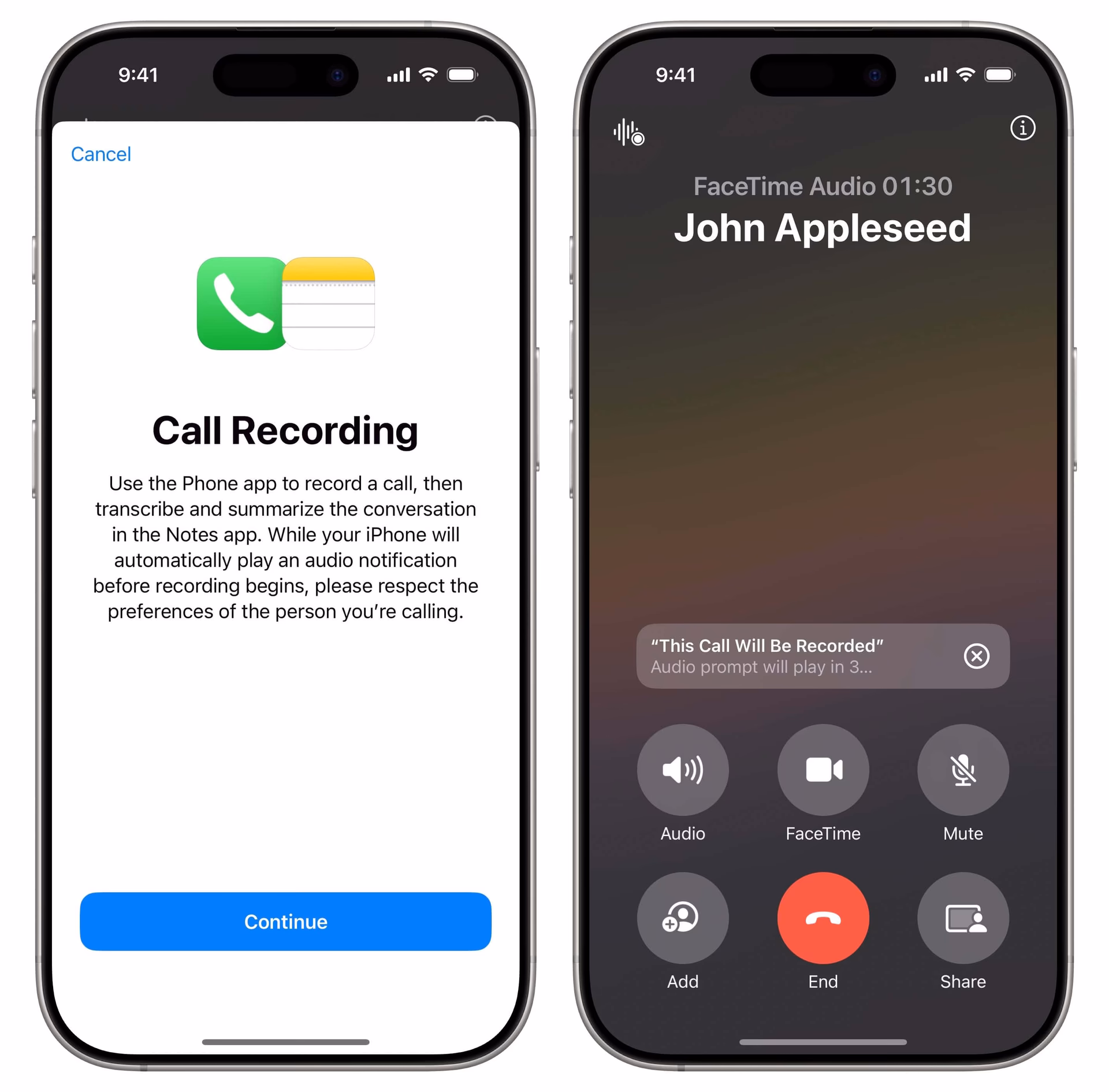 How to record a call on iPhone?