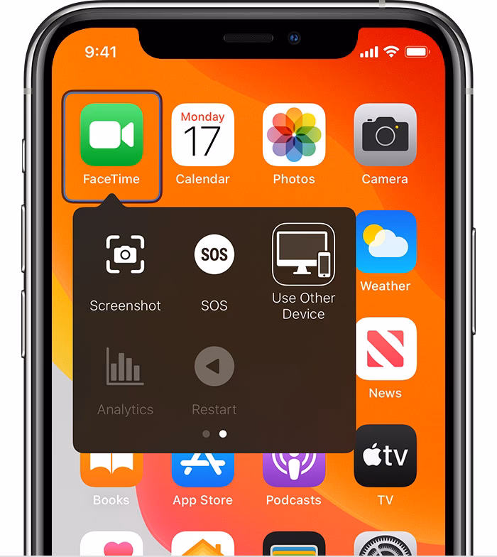 How do I end remote control on my iPhone?