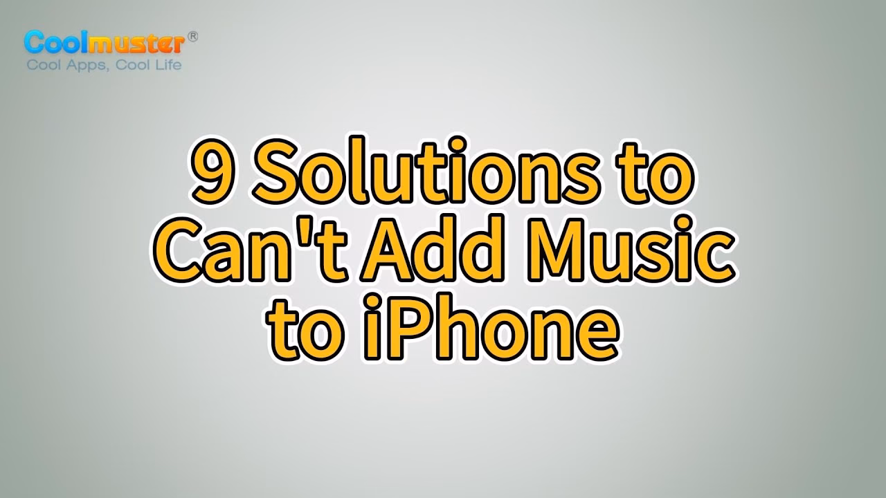 Can't add music to iPhone from iTunes?