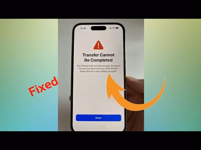 Why can't I transfer photos from iPhone to iPhone 16?