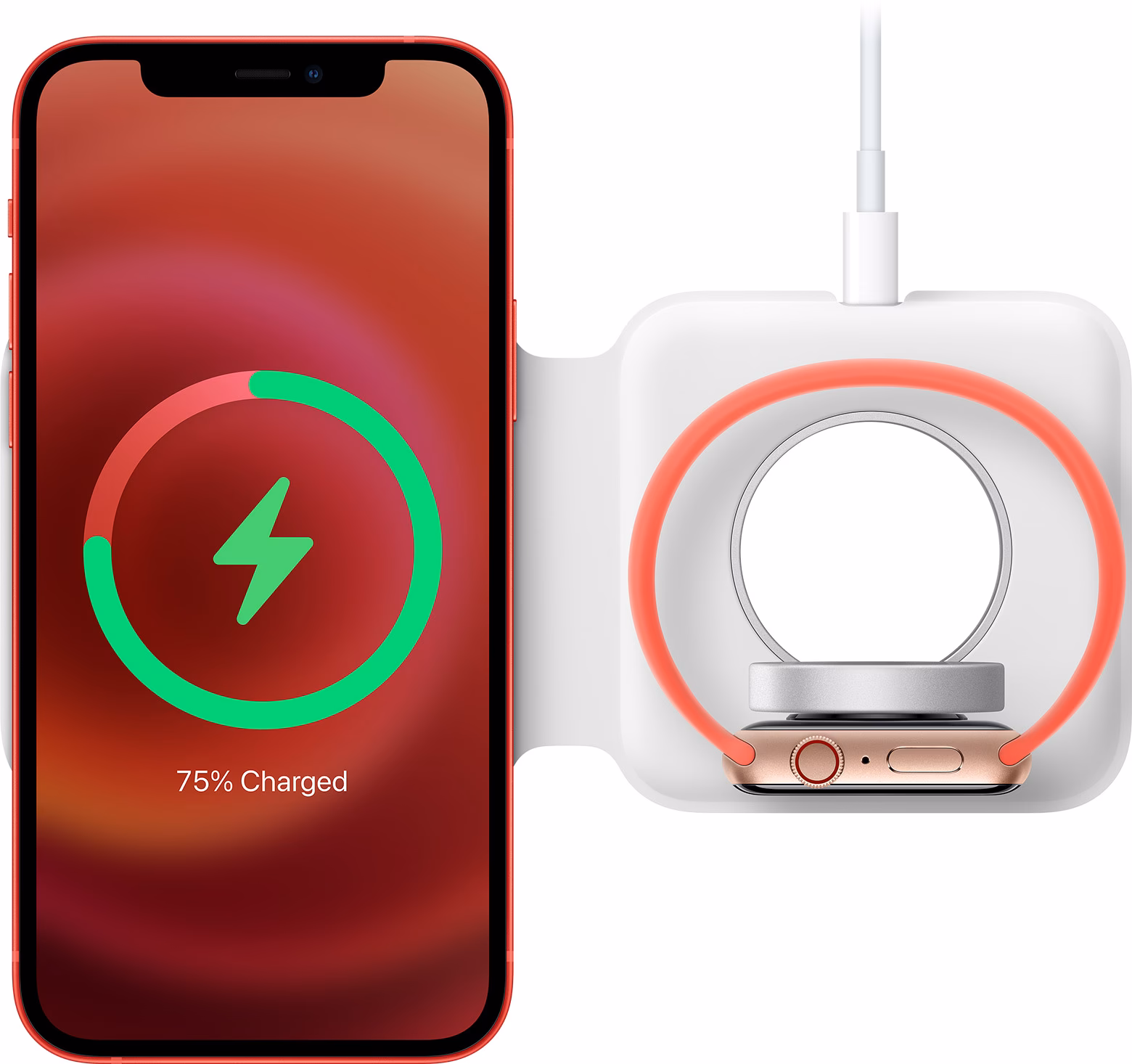 Can I Charge my iPhone and watch at the same time?