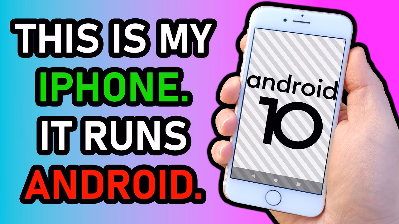 Can you install Android on an iPhone?