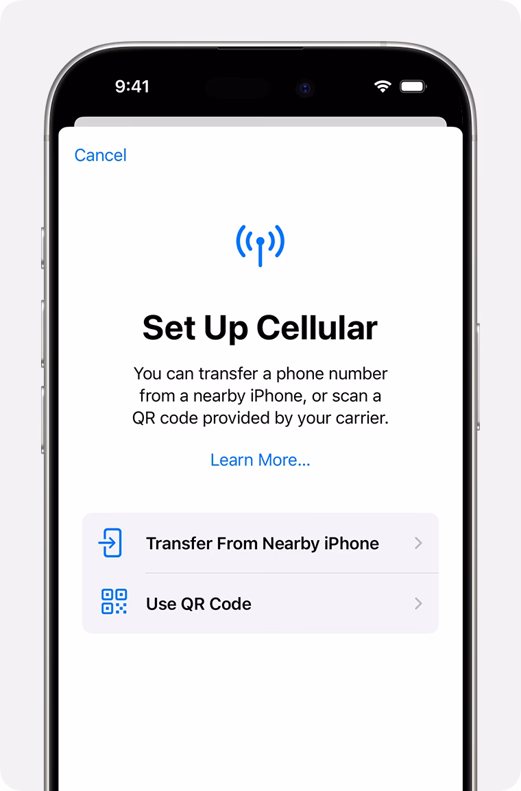 How do I Manage my iPhone's cellular data?