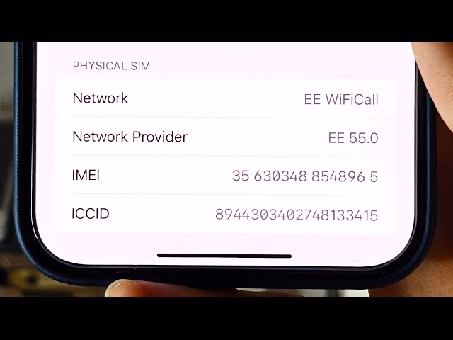 What is IMEI number on iPhone?