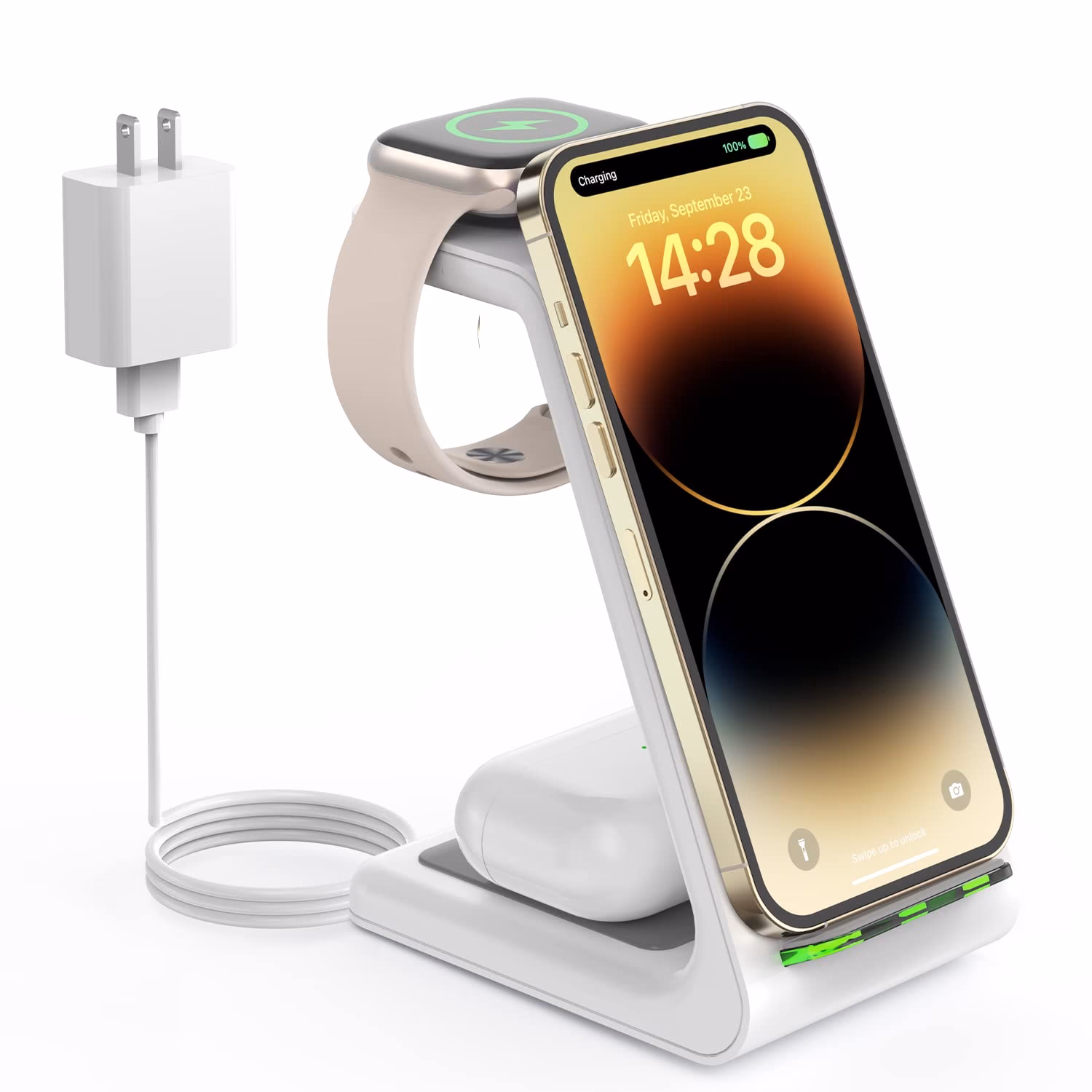 Can I Charge my Apple Watch with a 15W charging dock?