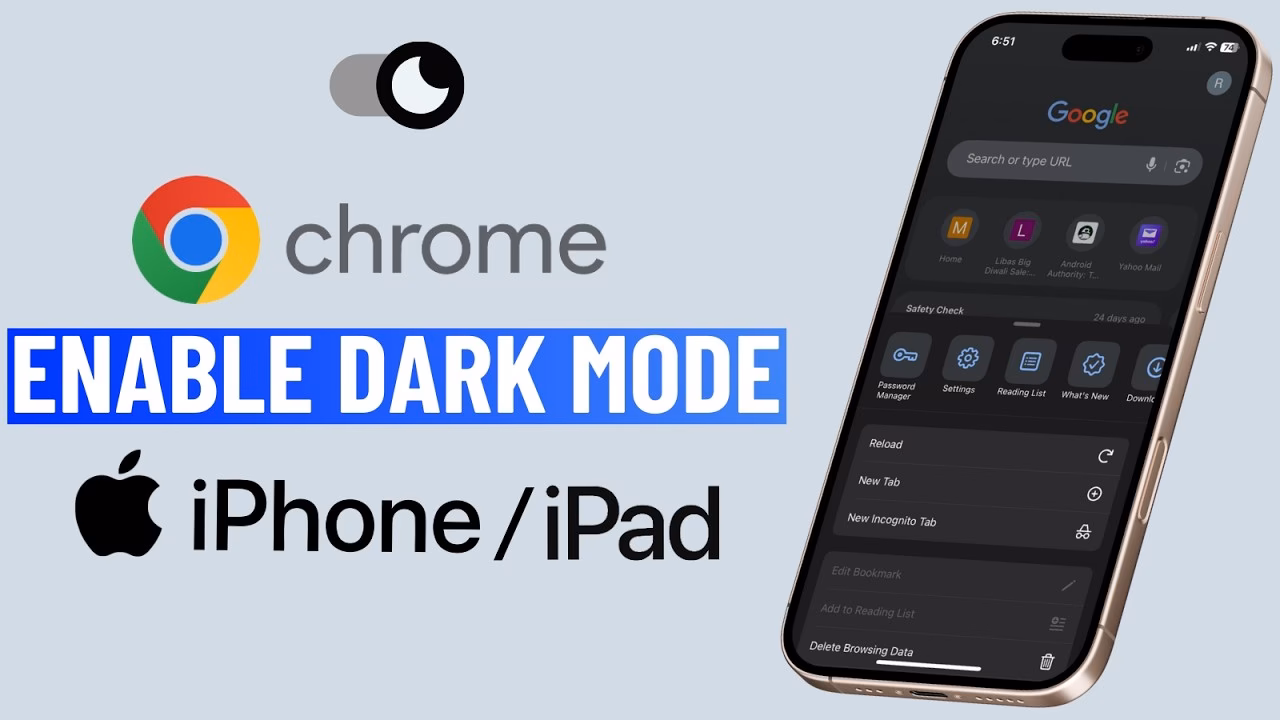 How do I change the dark mode color in Google Chrome?