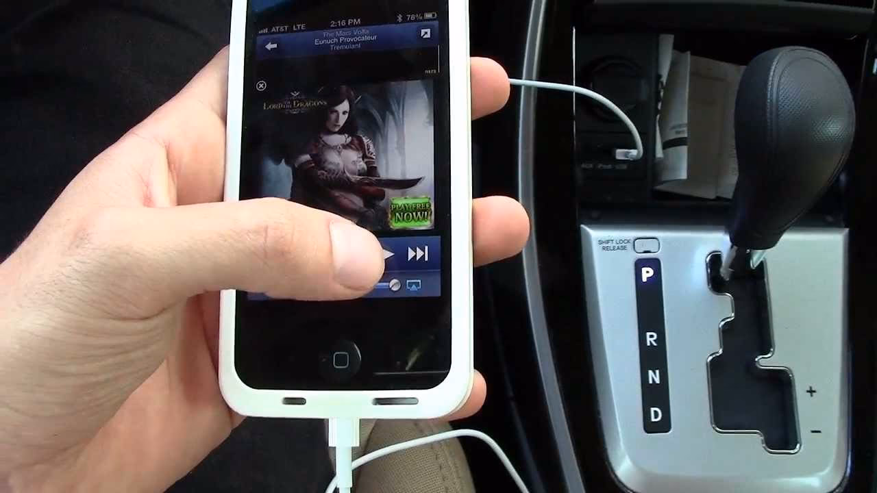 Can I connect my iPhone to my car via Bluetooth?