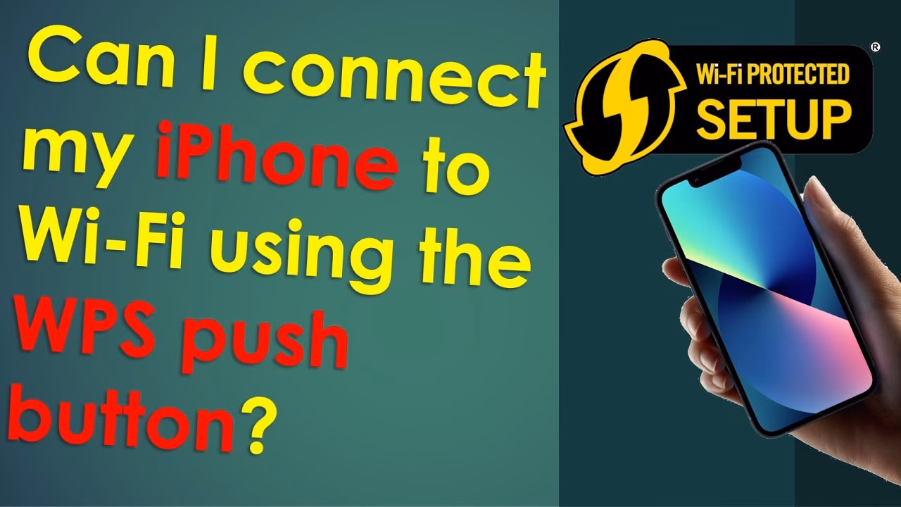 How do I connect my iPhone to WPS?