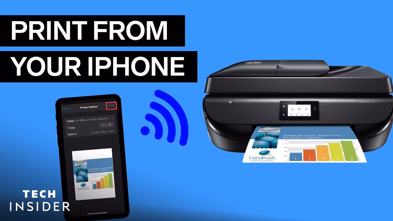 Can I use a printer on my iPhone?