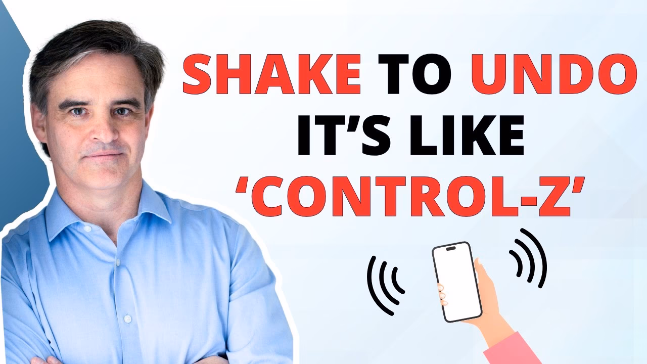 Is there a Command Z on iOS?