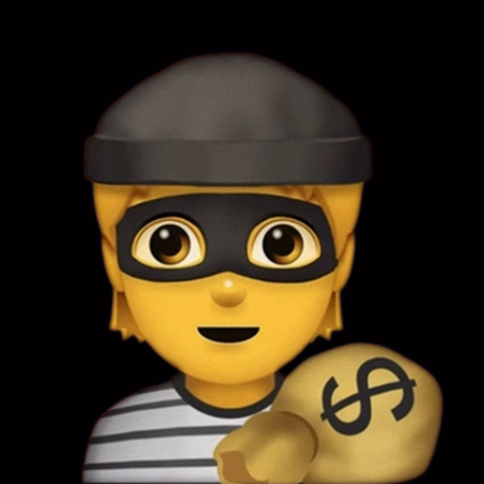 Did BitLife have a robber emoji?