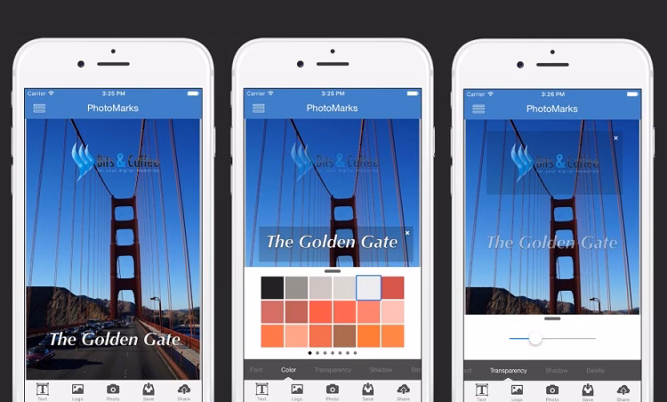 How do I add a timestamp to my iPhone photos?