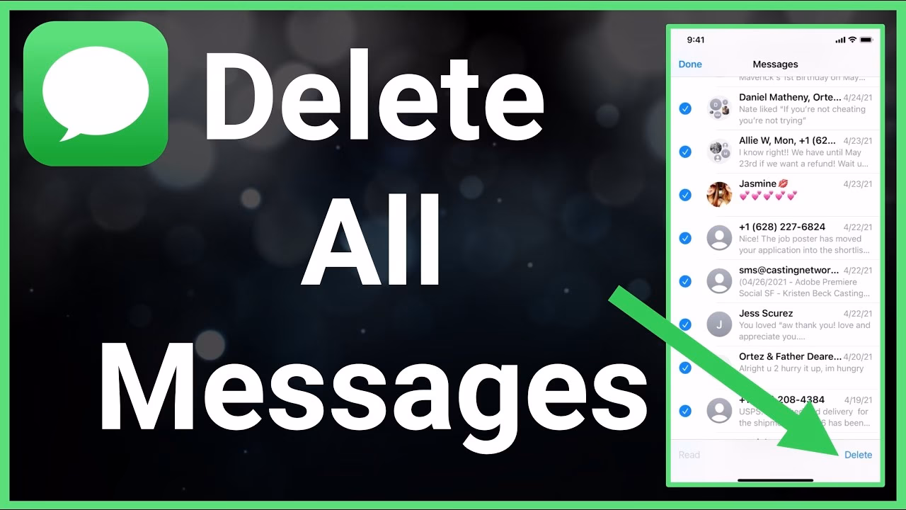Can you delete multiple messages on iPhone?