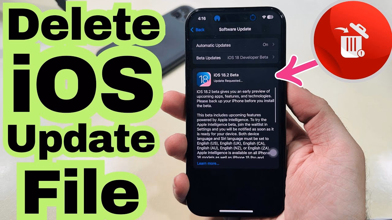 How to delete iPhone iOS update files on Windows PC?