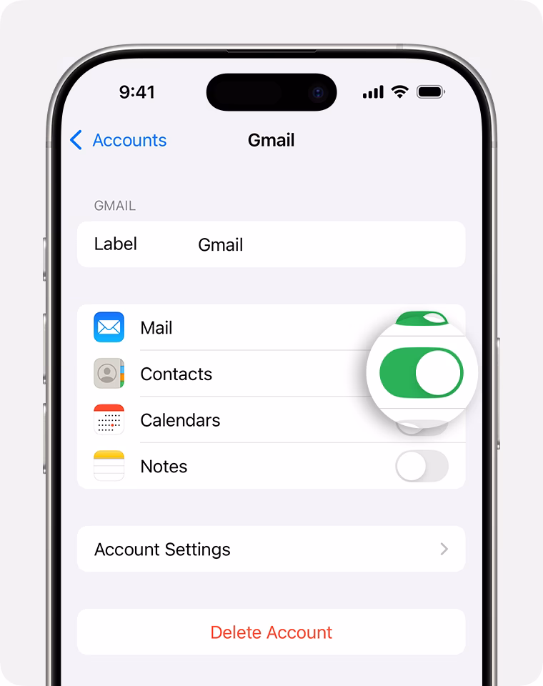 How do I mass delete iPhone contacts?